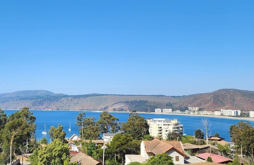Papudo Apartment | Piscina y vista al mar AC700A204