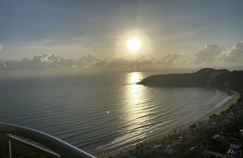 Ponta Negra Apartment | Ponta Negra Building Blue Ocean, the best view of Morro do Careca, family-friendly.