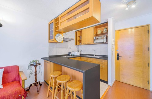 Downtown Santiago Apartment | Portugal Chic - 1D Piscina & Gimnasio