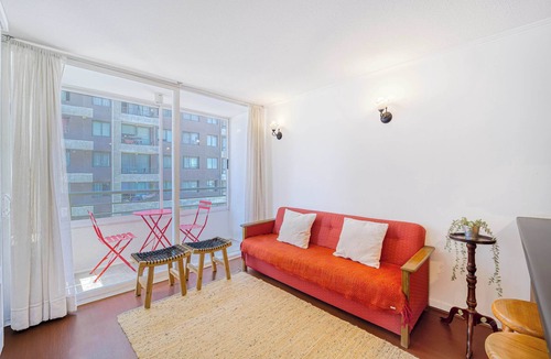 Downtown Santiago Apartment | Portugal Chic - 1D Piscina & Gimnasio