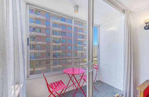 Downtown Santiago Apartment | Portugal Chic - 1D Piscina & Gimnasio