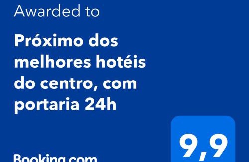 Centro Apartment | Próximo dos melhores hotéis do centro, 2 quartos, portaria 24h