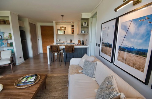 Puerto Varas Apartment | Private Terrace with Wellness Studio & Fireplace