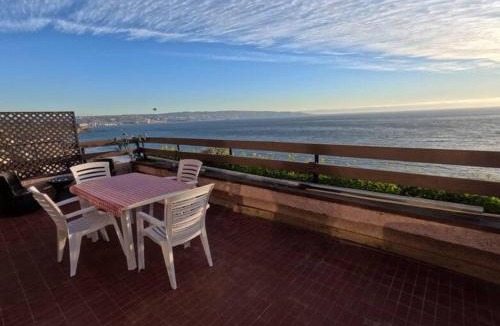 Renaca Apartment | Reñaca Gran terraza con vista al mar
