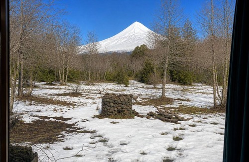 Curacautin Cottage | Refugio frente al Volcán Llaima, sector captren, curacautin.
