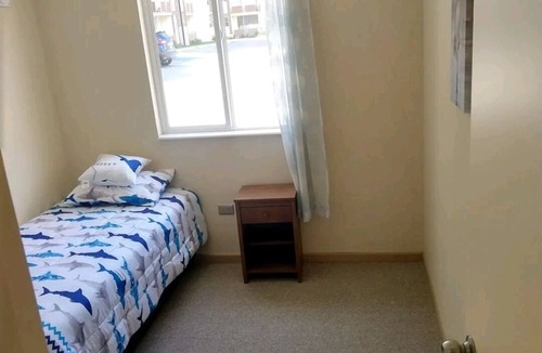 Villarrica Apartment | Relaxation space conditioned for rest