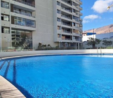 Iquique Apartment | Rinconcito Costero - Parking y Piscina Gratis