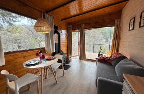 Meliquina Ski Chalet | RIO-ABAJO Cabañas frente al RIO MELIQUINA