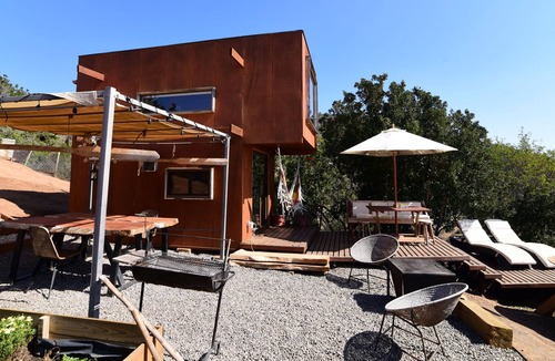 Valley of Casablanca Cabin | Romantic Tinyhouse and Hot Tub,the best Relax in the Wine Valley of Casablanca