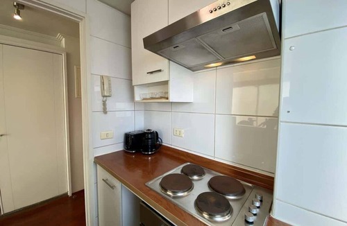 Downtown Santiago Apartment | Rooftop Pool & City Views Loft Near Paris-Londres