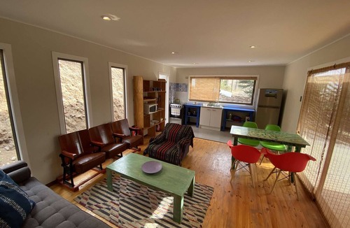 La Serena Cabin | Scenic Mountain-View Cabin w/Pool & BBQ Terrace