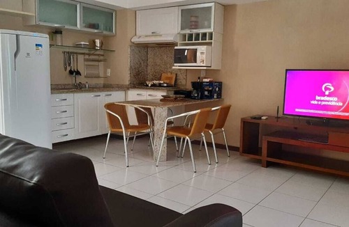 Ponta Negra Apartment | Spacious apartment in Ponta Negra, 30m from the beach, balcony, oceanfront view.
