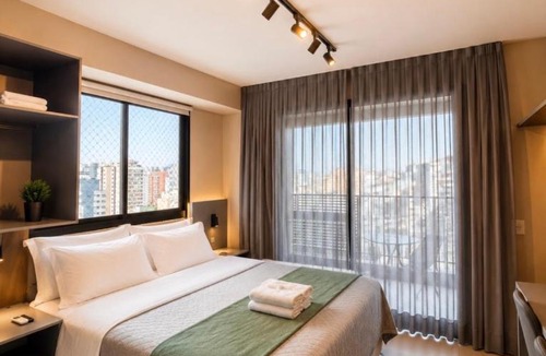 Vila Pompeia Apartment | Studio 2209 B Moderno Com Vista Deslumbrante, Nubank Parque a Pé