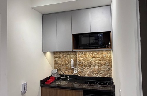 Santo Amaro Apartment | Studio apartment next to Morumbi Shopping Mall and Brooklin metro station.