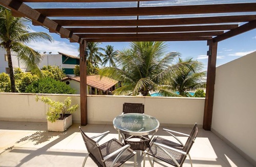 Sao Domingos Apartment | Studio Beira-Mar com Piscina e Varanda Privativa