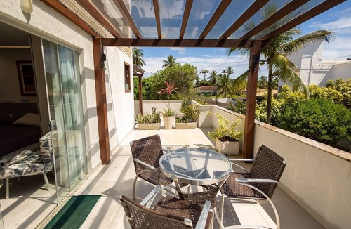 Sao Domingos Apartment | Studio Beira-Mar com Piscina e Varanda Privativa