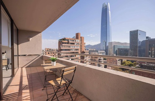 Santiago Apartment | Stylish 1BR Apt Oasis Steps from Costanera Center