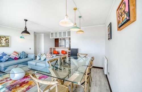 Renaca Apartment | Sunny Side 3BR W/View, 2 Parkings, Pool & Gym