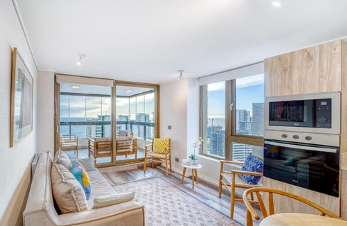 Concon Apartment | Sunshine Coast 3D 2B c/ Vista al Mar