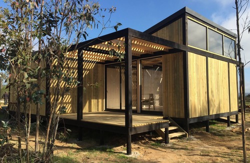 Algarrobo Cabin | Sustainable cabin, 2 bedrooms, 2 baths, great kitchen . Near to the beach