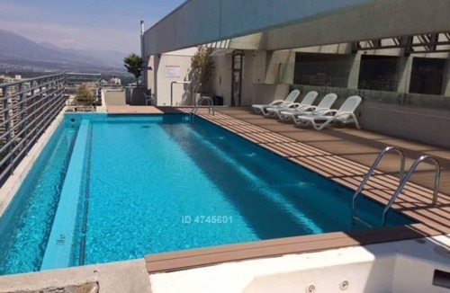 Apoquindo Apartment | The department is two blocks away from Manquehue metro station
