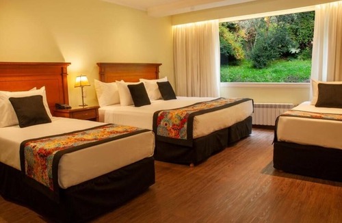 San Carlos de Bariloche Hotel | Three Garden-View Quads + Free Breakfast | 3-min Drive Civic Center Bariloche