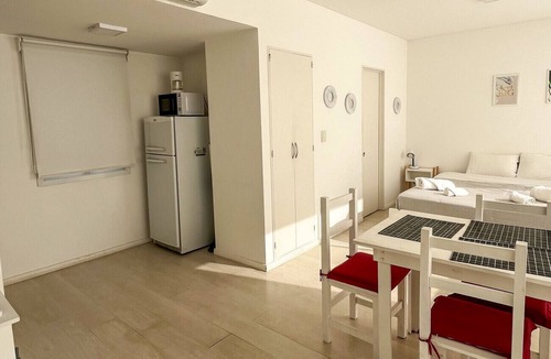 Balvanera Apartment | Triple studio in Congreso | Historic Av. de Mayo, Av. Corrientes theaters, Once Shopping Tour & health centers