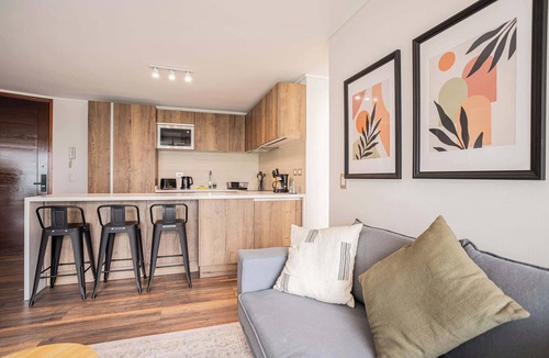 Apoquindo Apartment | Unique Stay Manquehue - 2BR Modern Design