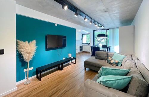 Villa del Parque Apartment | Urban Retreat Elegant Modern Apartment with Balcony in Villa del Parque