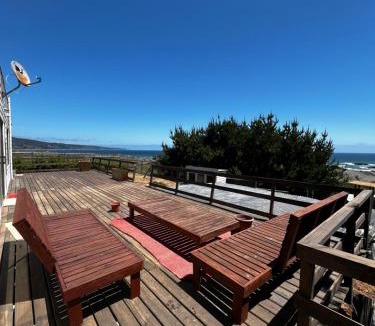 Pelluhue Apartment | vista al mar curanipe cabaña/casa