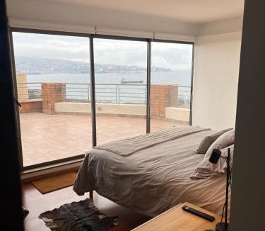 Placeres Apartment | Vista panorámica a Valparaiso