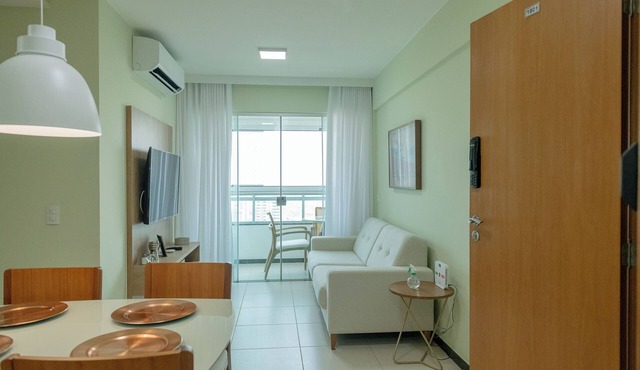 1801 Luxury Flat 2 Bedrooms/1 Suite near Cebrom and Araújo Jorge Hospital in Goiânia