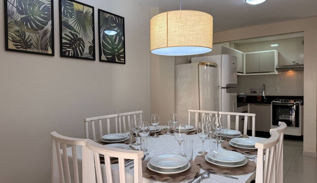 300m from Bombas Beach | 3 bedrooms with AC | Ground floor in Bombinhas
