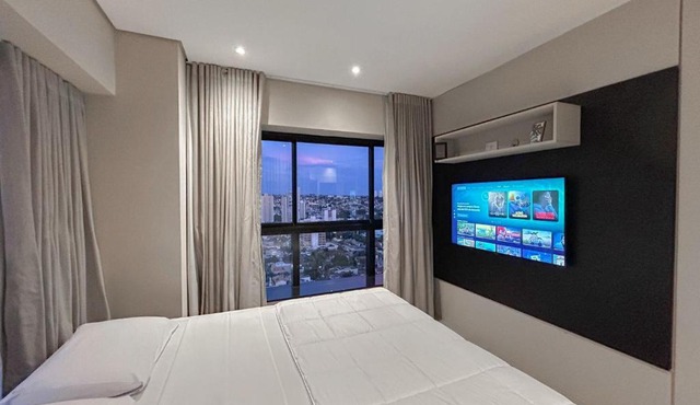 A Melhor Vista em Um Flat Super Confortável in Campo Grande