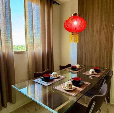Apartamento com piscina e Toque Samurai in Campo Grande