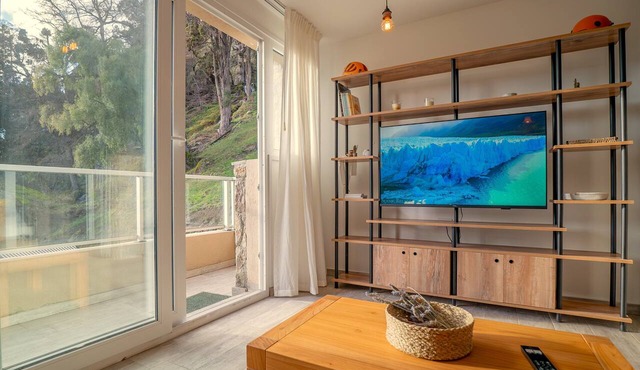 Apartment "Nómades" | With beautiful view to the waterfall I Ayres del Bosque Accommodations