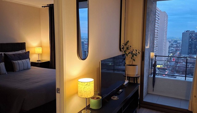 Apartment Just Steps from Line 1, the Bus Terminal, and the Train Station in Estación Central