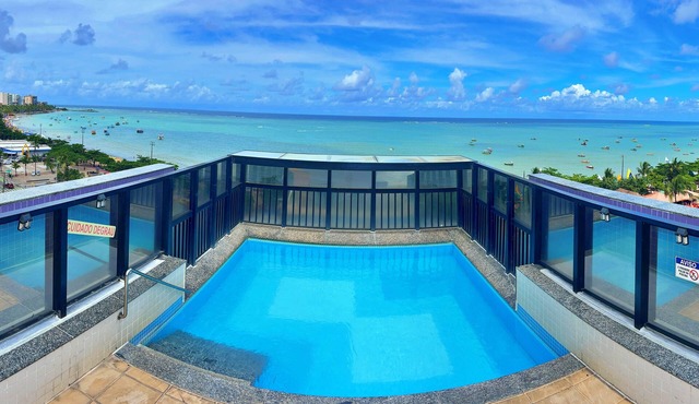 Apartment | Neo 124 | Beachfront 1 bedroom with rooftop pool in Maceió