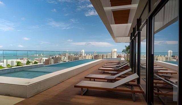 Beach Class Meireles by HostFácil in Fortaleza