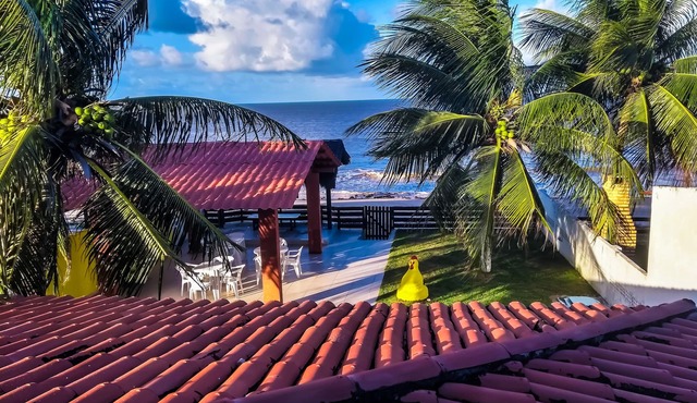 Beachfront house with pool and Wi-Fi in Praia Azul - Pitimbu/PB in pitimbu