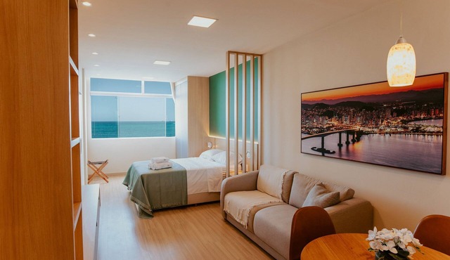 Beachfront Studio in Praia da Costa in Vila Velha