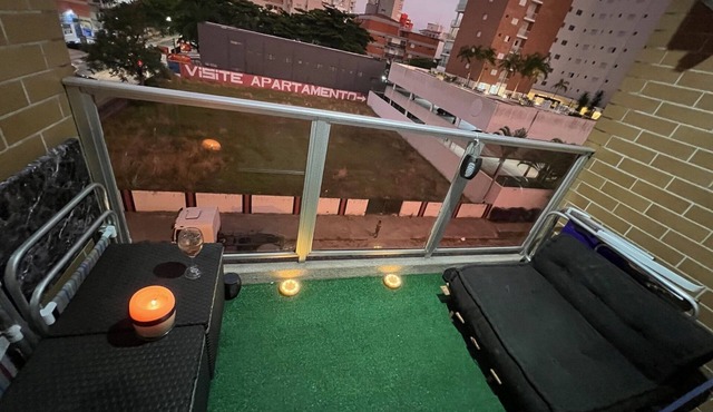 Beautiful apt 1 dom Enseada, 500m beach, market etc. in Parque Enseada Guarujá