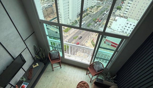 Beira Mar Ocean-View Loft — Steps from Meireles & Iracema Beach in Fortaleza