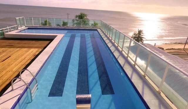 Blue Sunset Cabo Branco | Beachfront Apartment in João Pessoa