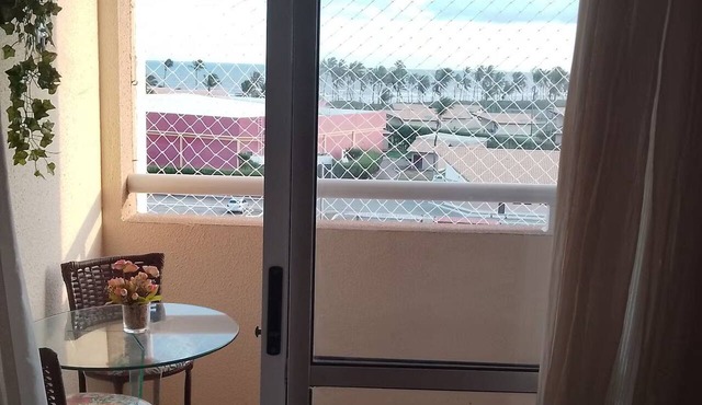 Apartment right on the sand with sea view! in Espaço Tropical Barra dos Coqueiros