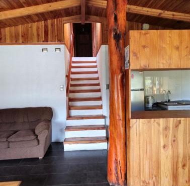 Cabaña 8 a 9 personas ideal 2 matrimonios y niños