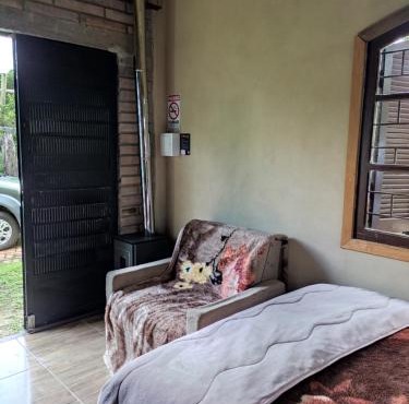Cabana luar de pedra in São Francisco de Paula