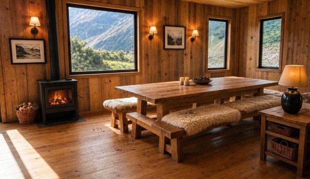 Cagliero Mountain HUT in El Chalten