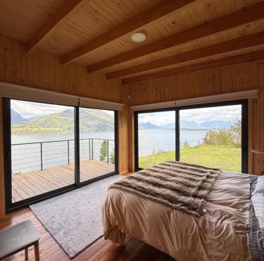 Casa con vistas al Lago Ranco