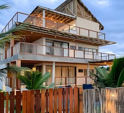 Casa confortável com vista mar e piscina in Barrinha